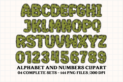 Alice in Wonderland Digital Papers, Alice doodle letters Product Image 4