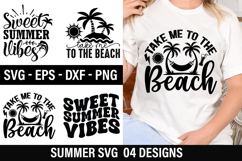 Summer SVG Design - Sweet Summer Vibes Product Image 1