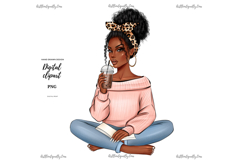 Black Woman Illustration | Boss Lady PNG Product Image 5