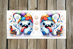 Halloween patchwork | 4 spooky Sublimation Mug designs PLUS2 Product Image 5