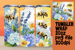 Unique Artwork for 20oz Tumbler , Bee Product Image 1