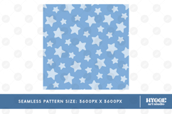 American 4th of July Patriotic Stars Seamless Pattern Bundle Product Image 7