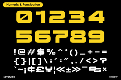 Teislow - Futuristic Typeface Product Image 9