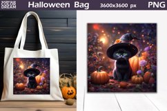 Black Cat Halloween Bag | 3D Witch Cat Halloween Bag Product Image 1