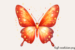 Gilter Butterfly Sublimation PNG Product Image 1