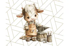 Wild West Animals PNG Clipart, Cowboy & Saloon Scenes Product Image 5