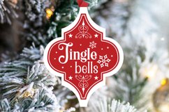 Christmas Baby Arabesque Ornament Bundle, Christmas SVG Product Image 7