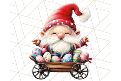 Easter Gnome PNG, Spring Bunny Clipart, Cute Digital Art Product Image 5
