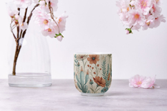 Western Wildflowers Rustic Seamless Pattern, Prairie Floral Product Image 9