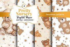 Nursery Seamless patterns and Seamless backgrounds Product Image 1