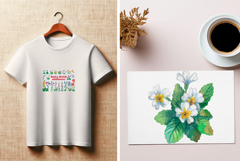 Native British wildflower watercolor Product Image 10