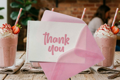 Strawberry Milkshake - Cute Fonts Product Image 8