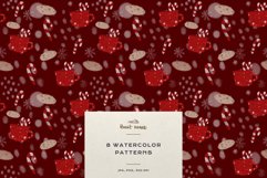 Christmas Patterns Santa Winter Print Digital Paper JPEG Product Image 9