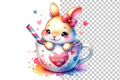 Valentine Clipart | Watercolor Clipart | Sublimation Product Image 9