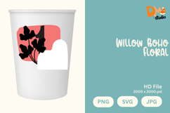 Willow Boho Floral Monogram Product Image 1