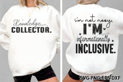 Funny Quotes Front &amp; Back SVG Bundle, Front &amp; Back SVG Product Image 10