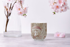 Taupe Toile Digital Paper Pack, Vintage Floral Toile Product Image 9