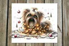 Christmas dog | 4 funny Skinny tumbler sublimation designs Product Image 5