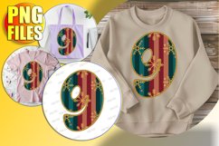 9 Doodle Letter Style Clipart Merry Winter Theme! Product Image 1