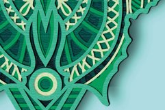 Butterfly SVG Multilayer/Butterfly 3D mandala/ 3D paper cut Product Image 7
