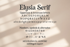 Elysia Serif | Elegant Modern Serif Font Product Image 8