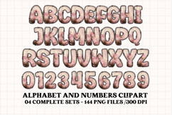 Mother&#039;s Day Alphabet clipart, mother’s day letters doodle Product Image 3