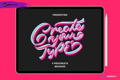 Create Your Type Brushes for Procreate Product Image 1