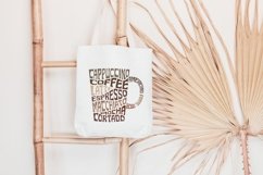 Coffee Mug SVG cut file lettering design Product Image 3
