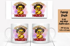 Funny Duck Mug Wrap Sublimation Product Image 1