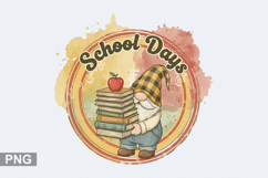 School Days Sublimation - Teacher Design Product Image 1