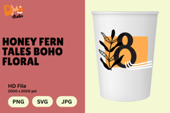 Honey Fern Tales Boho Floral Monogram Product Image 1