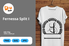 Fernessa Split Monogram Product Image 1