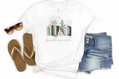 Booktrovert Png | Sublimation File | Flowers Books Product Image 8