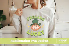 Happy St Patrick's Day PNG DTF Irish Lucky Leprechaun Beer Product Image 2