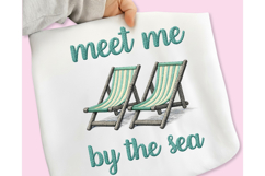 Summer Crochet Yarn PNG, faux yarn Summer Beach PNG, Summer Product Image 10