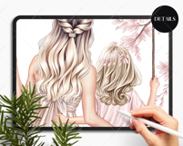 Motherhood Swing Clipart Portrait Creator Product Image 7