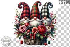 Christmas Gnome Sublimation - Clipart PNG Design Product Image 1