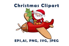 Santa Claus is on the plane Product Image 1