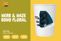 Herb &amp; Haze Boho Floral Monogram Product Image 1