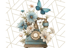 Vintage Butterfly PNG Clipart, Fairytale Cottagecore Images Product Image 5