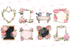 Mothers Day Signs Clipart, Set of 27 Png Product Image 2