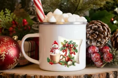 Christmas Scene PNG for Seasonal Decorations Product Image 4