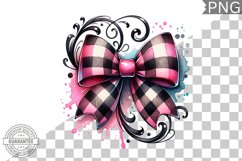 Fall Autumn Coquette Bow - High-Quality Sublimation Design Product Image 1
