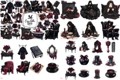 Gothic Christmas Clipart Mega Bundle Product Image 2