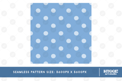 American 4th of July Coquette Polka Dot Seamless Pattern DTF Product Image 2