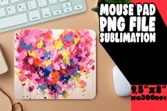 Romantic Heart Mousepad Product Image 1