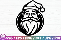 Santa Claus Face Silhouette x60 BUNDLE Product Image 10