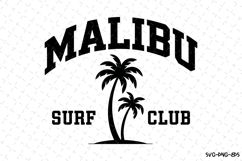 Malibu Surf Club svg | Summer Svg | Svg Cut Files Product Image 1