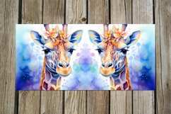 Giraffe | Modern watercolor Mug sublimation design bundle Product Image 9
