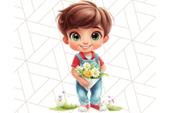 Easter Kids Clipart, Holiday Activities and Craft PNG Product Image 6